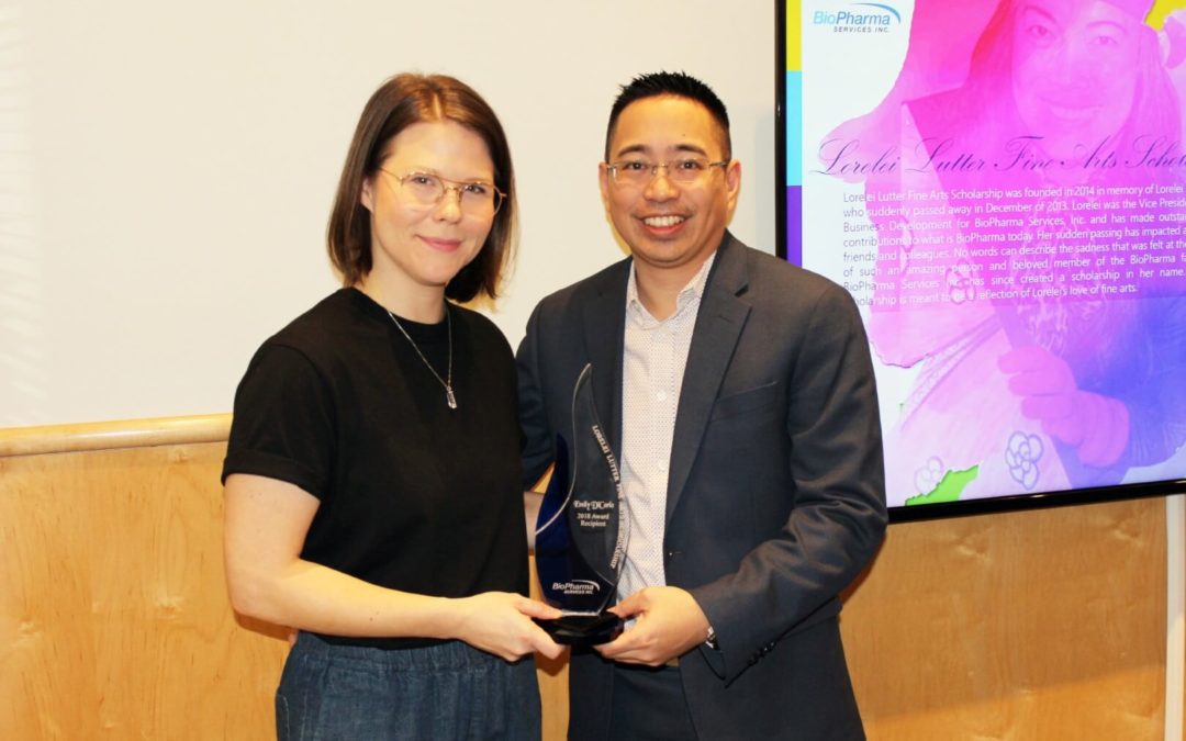 BioPharma Services INC. BPSI Announces 2018 Recipient Of Lorelei Lutter Scholarship